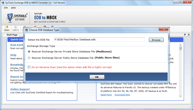 export exchange to mbox