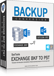 Exchange BKF to PST Converter