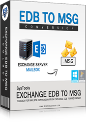 Exchange EDB to MSG
